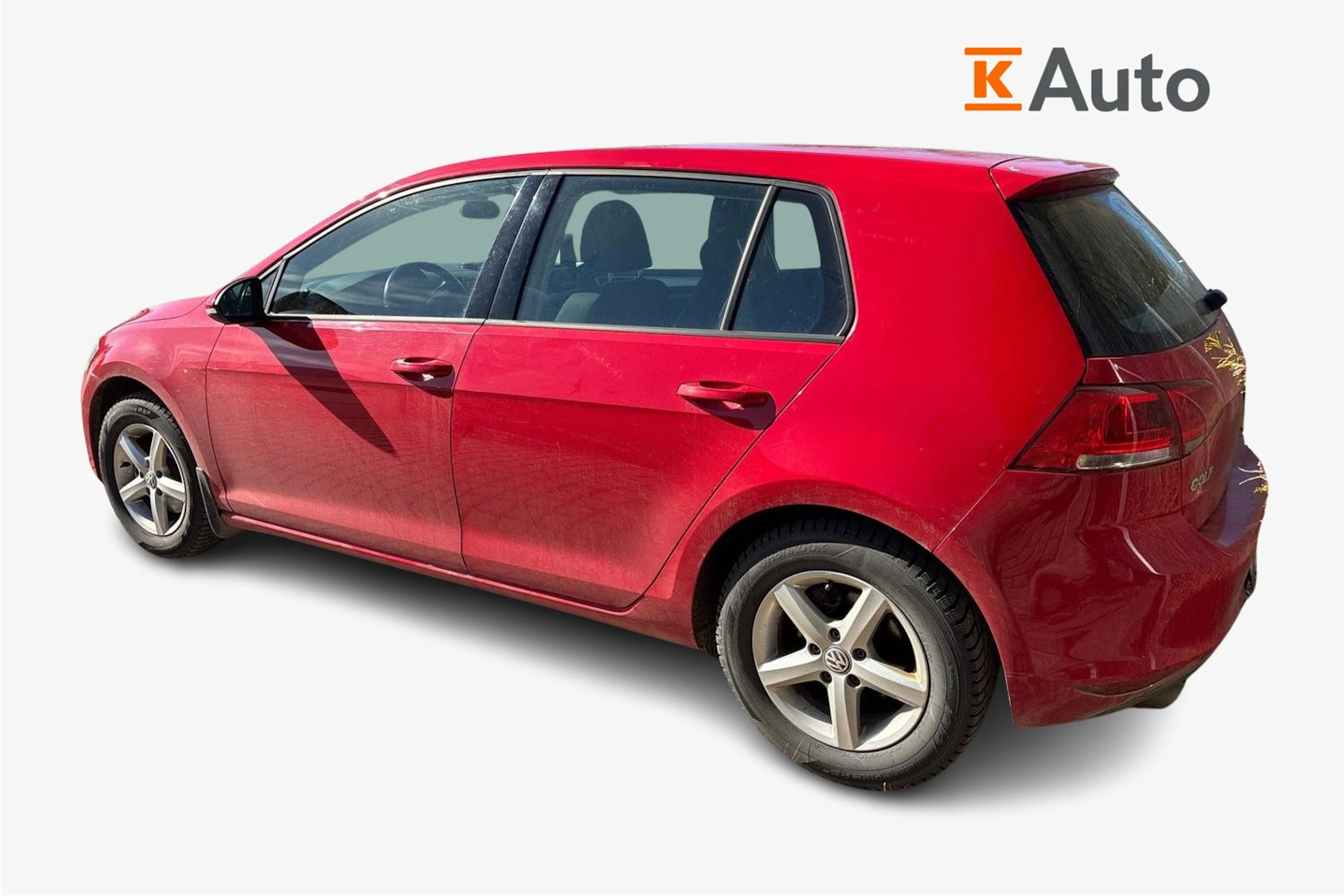 punainen Volkswagen Golf 2014 kuva 2.