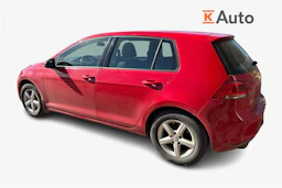 punainen Volkswagen Golf 2014 kuva 2.