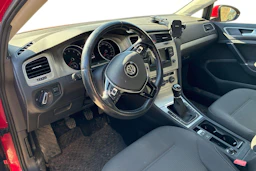 punainen Volkswagen Golf 2014 kuva 3.