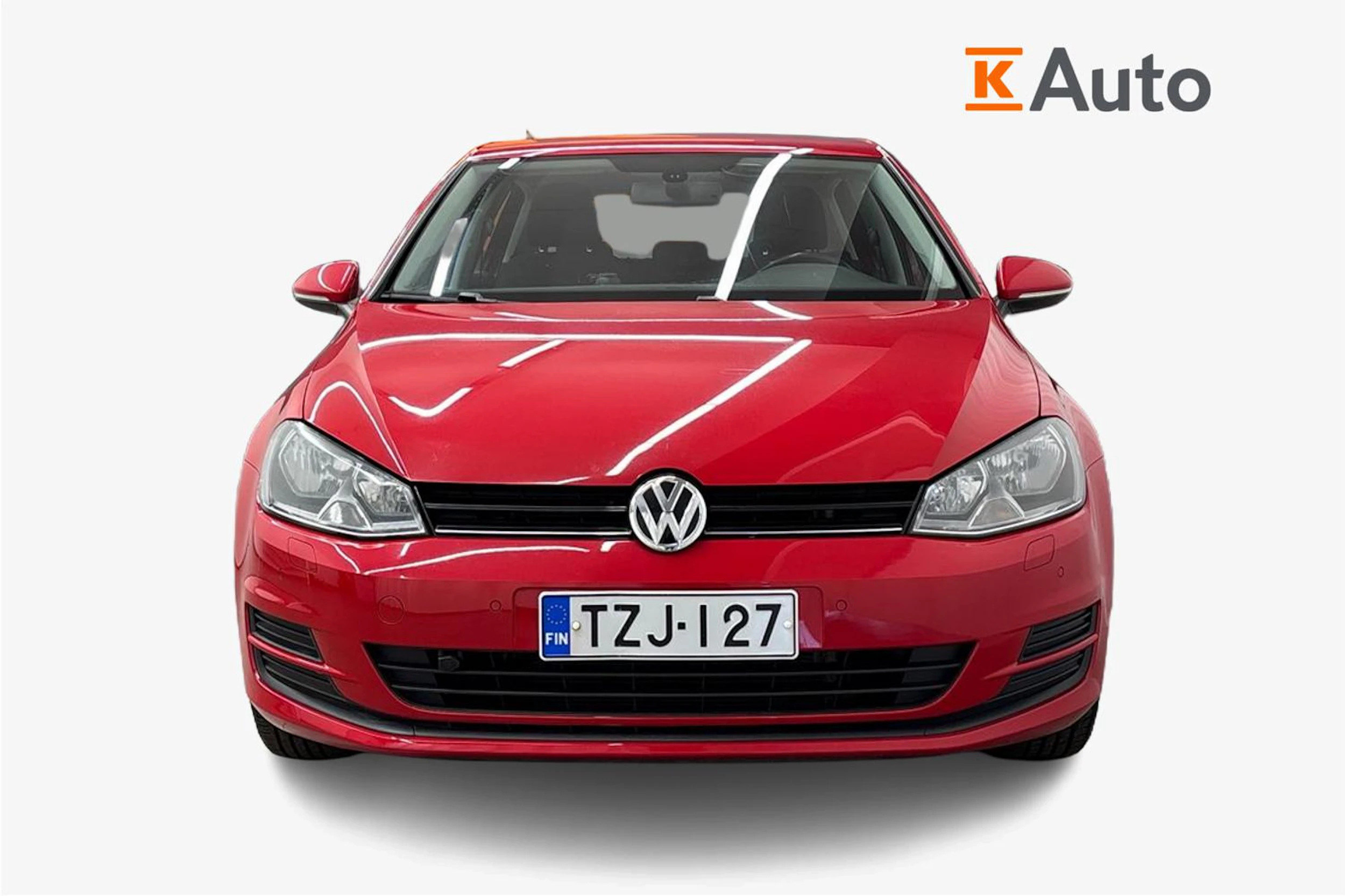 punainen Volkswagen Golf 2014 kuva 5.