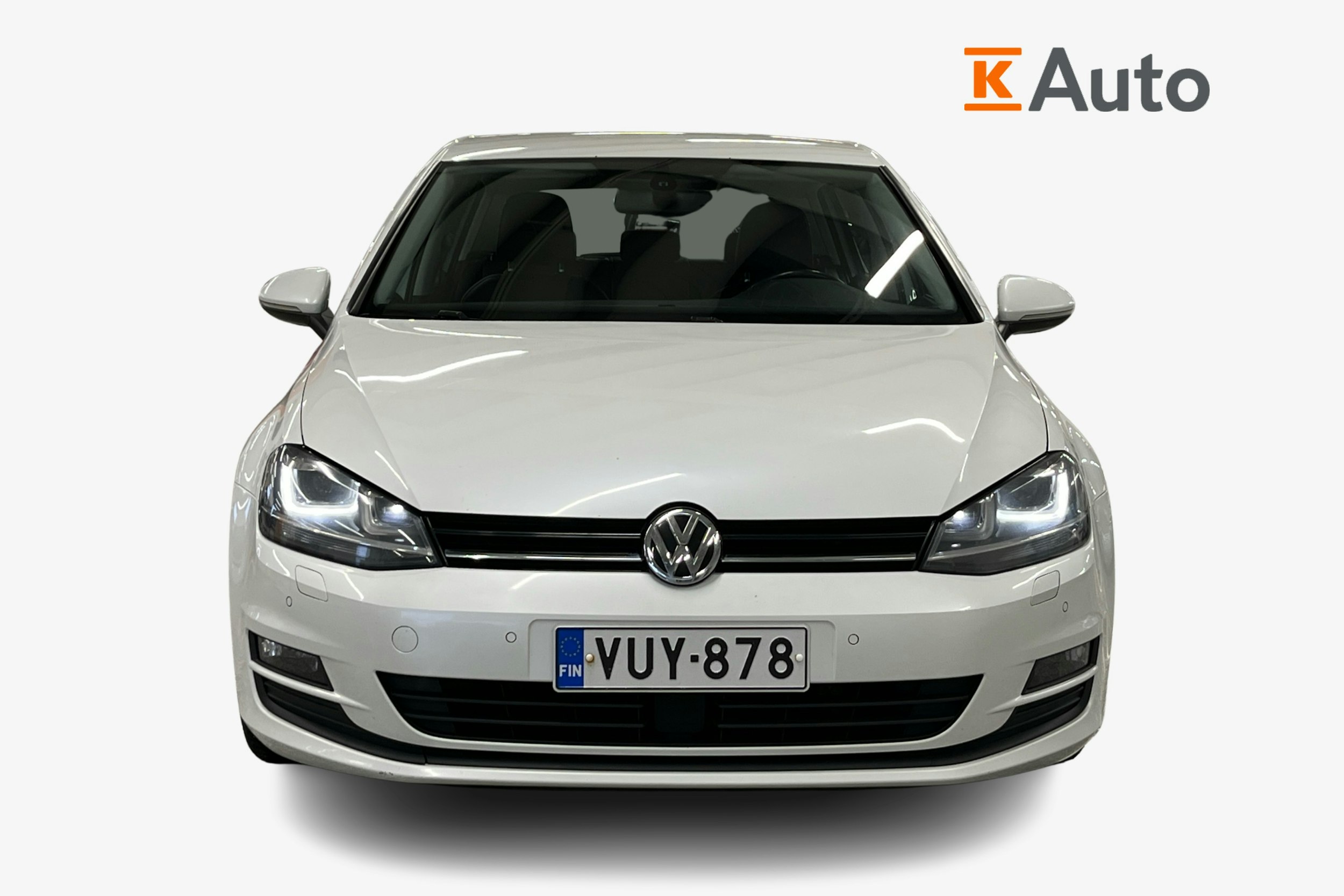 valkoinen Volkswagen Golf 2014 kuva 4.