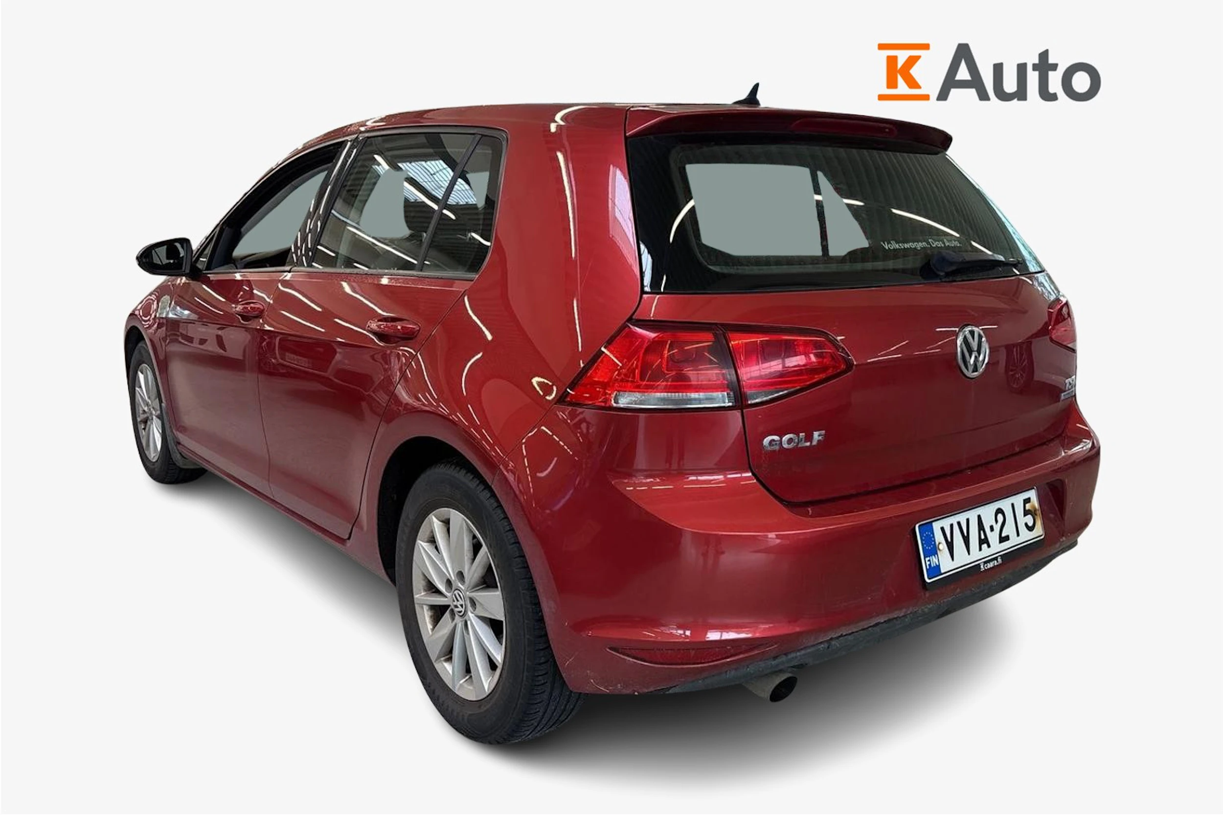Punainen Volkswagen GOLF 2014 kuva 2.