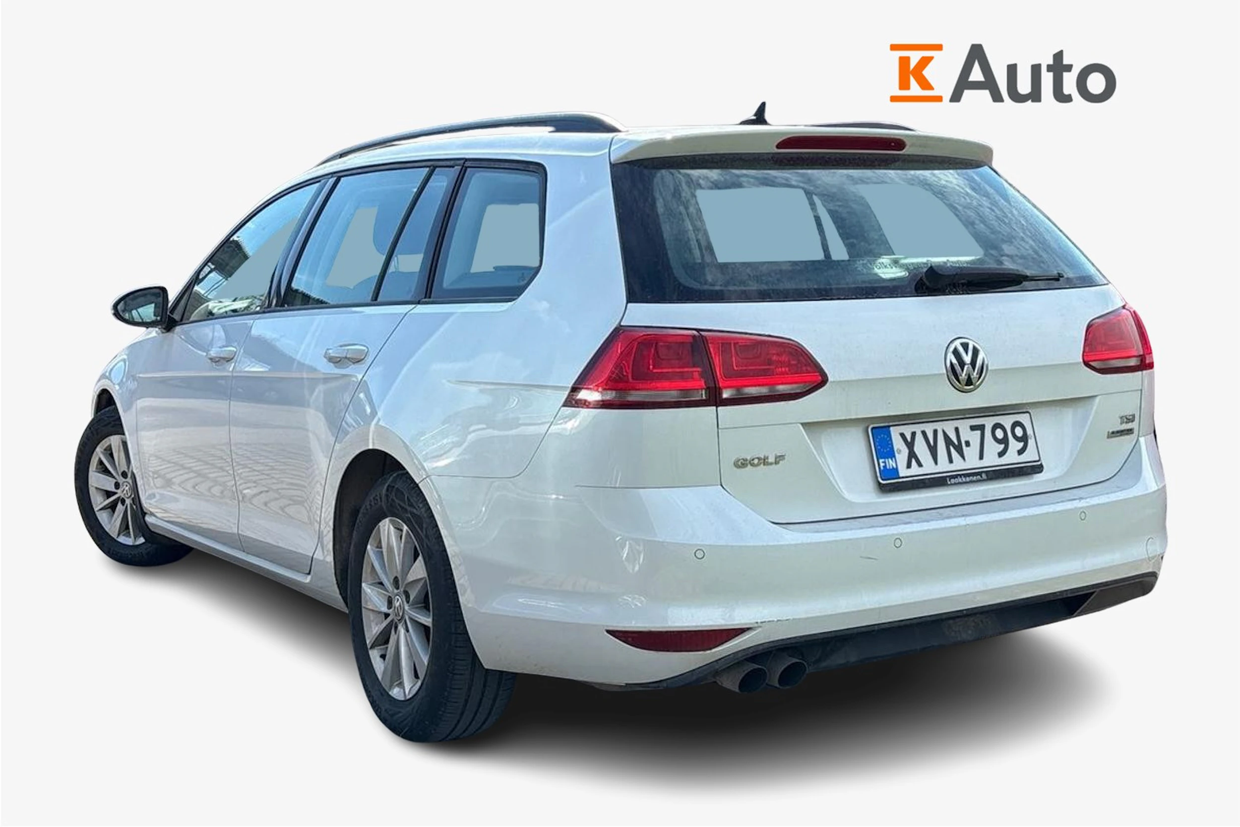 valkoinen Volkswagen Golf 2014 kuva 2.