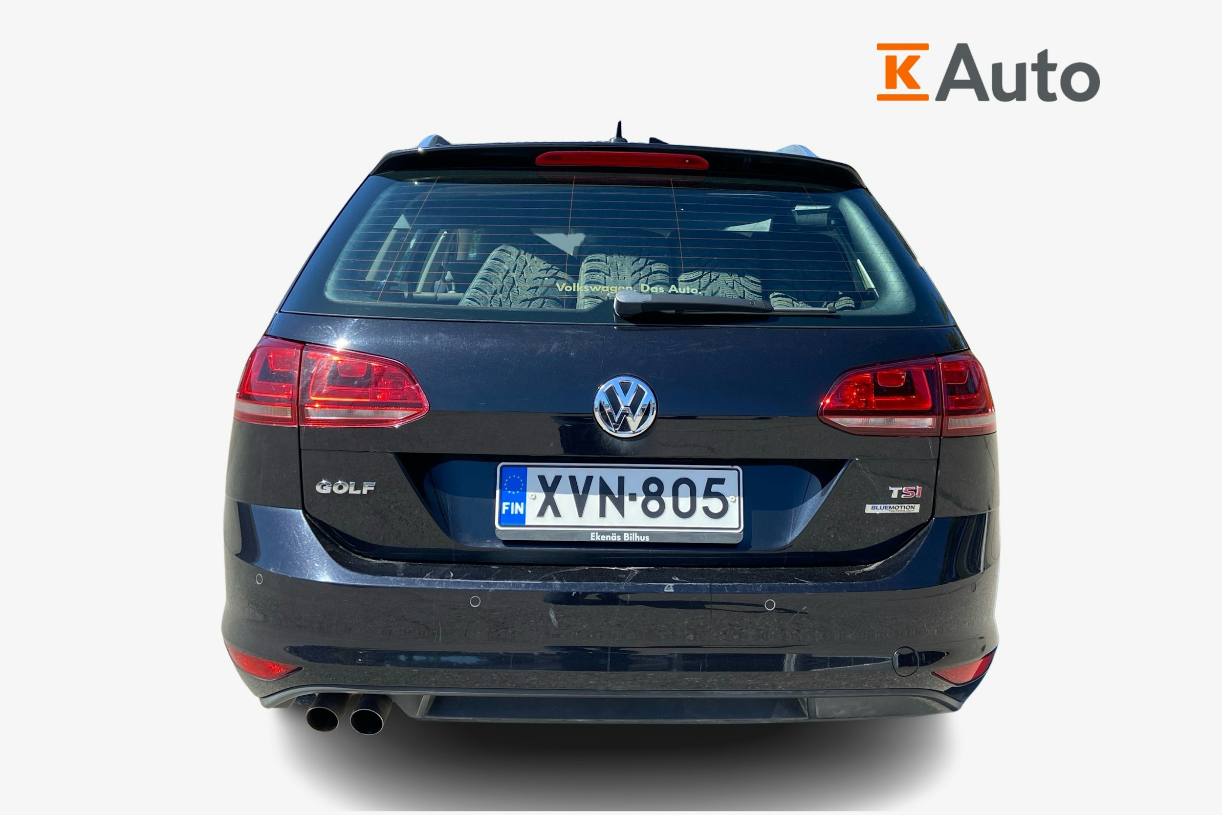 musta Volkswagen Golf 2014 kuva 3.