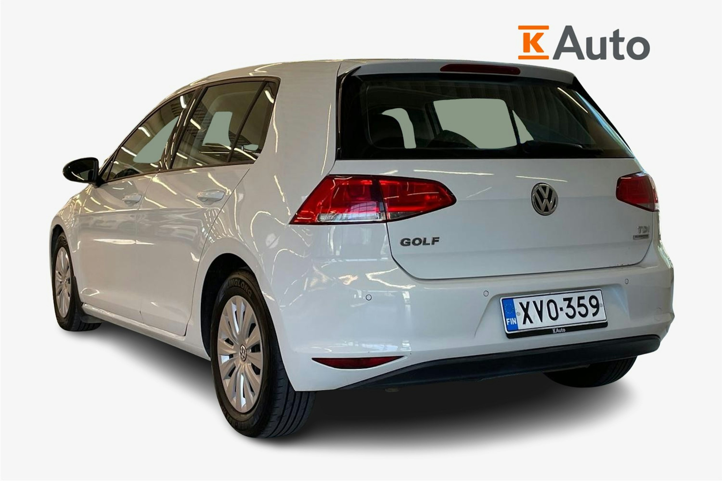 Valkoinen Volkswagen GOLF 2014 kuva 2.