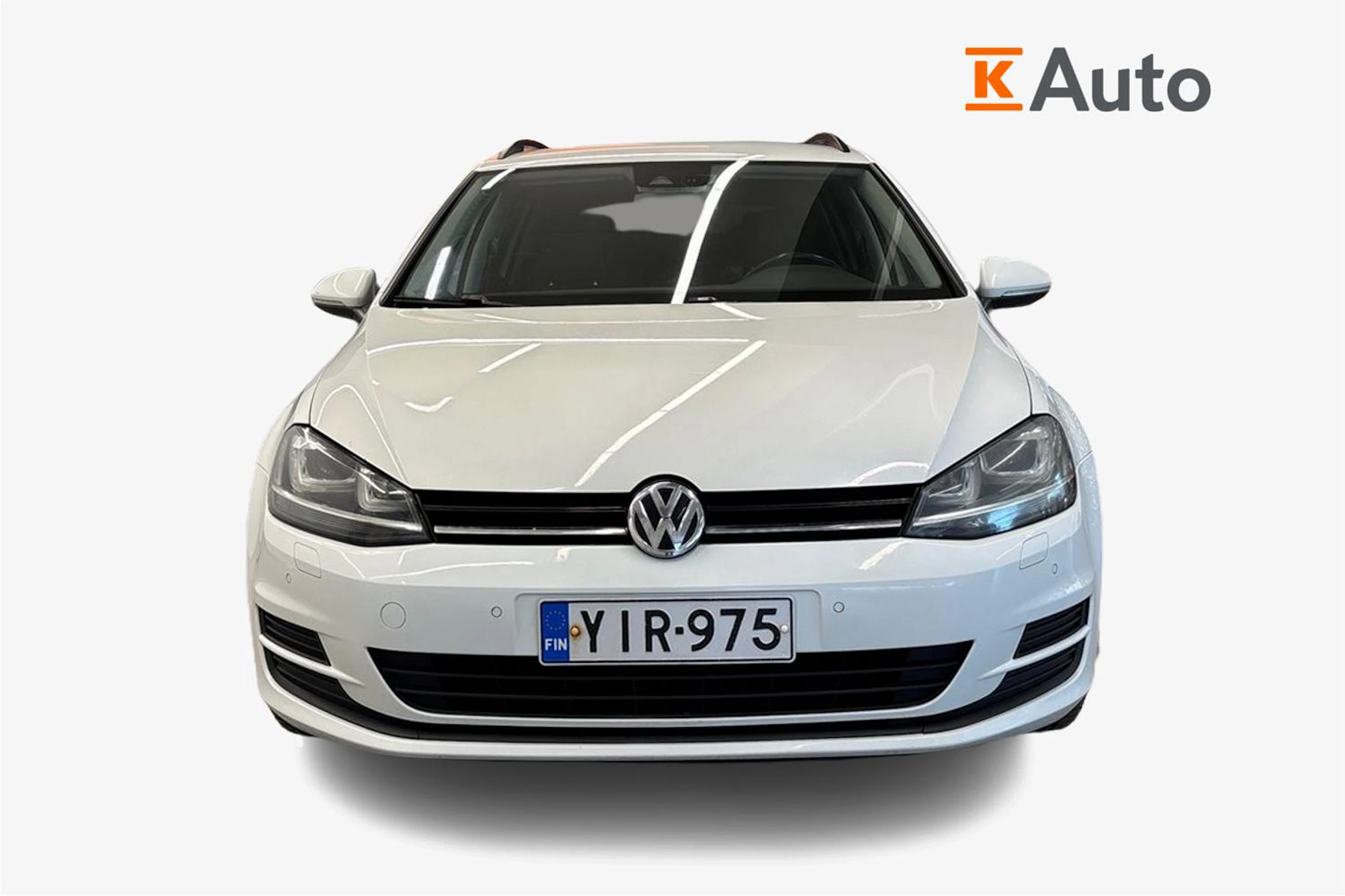 Valkoinen Volkswagen GOLF 2014 kuva 5.