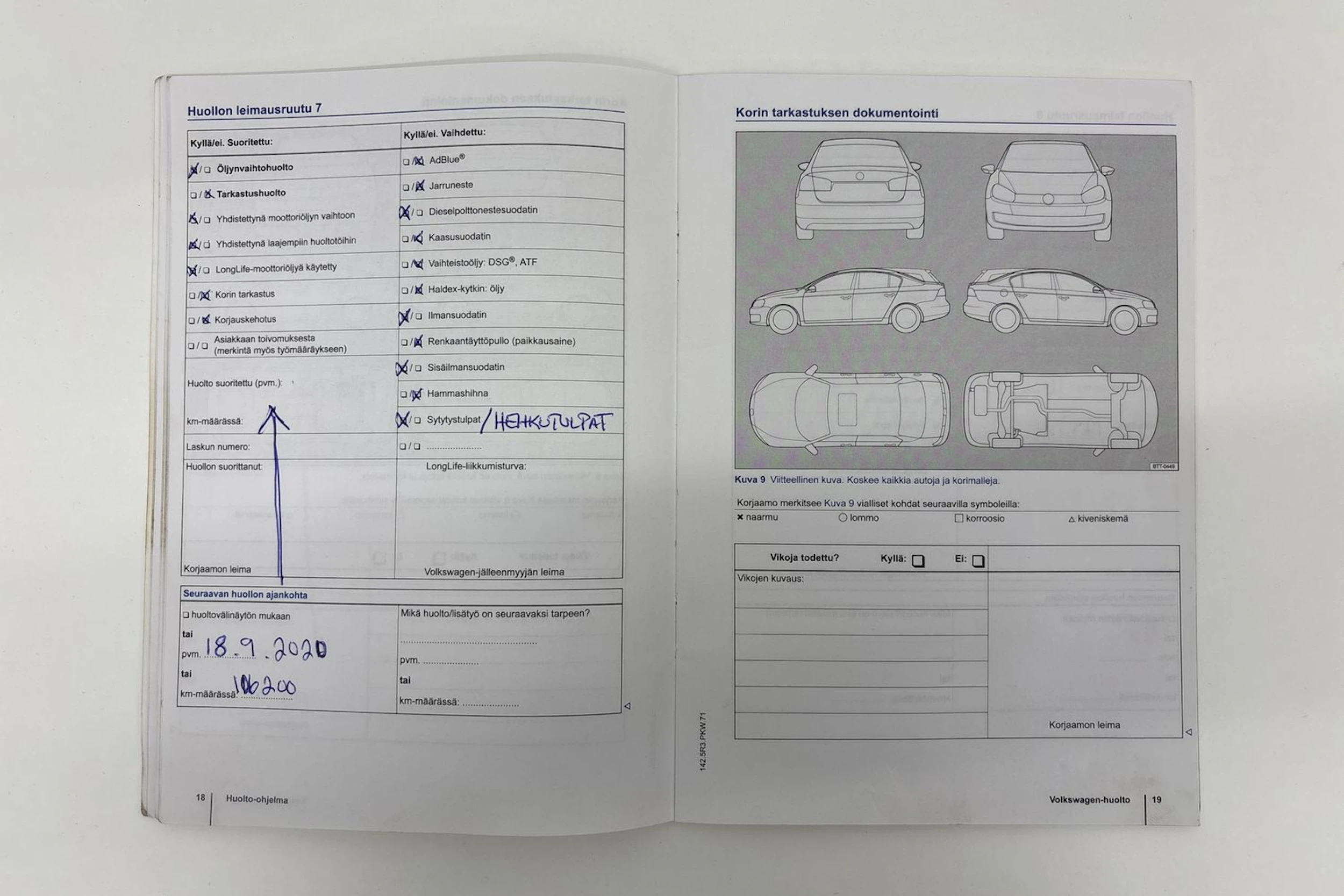 Valkoinen Volkswagen GOLF 2014 kuva 44.