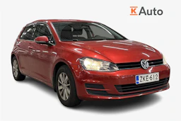 punainen Volkswagen Golf 2014 kuva 1.