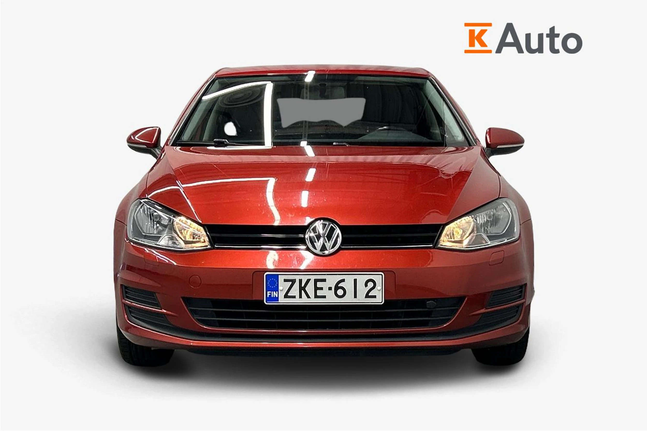 punainen Volkswagen Golf 2014 kuva 4.
