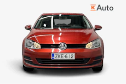 punainen Volkswagen Golf 2014 kuva 4.