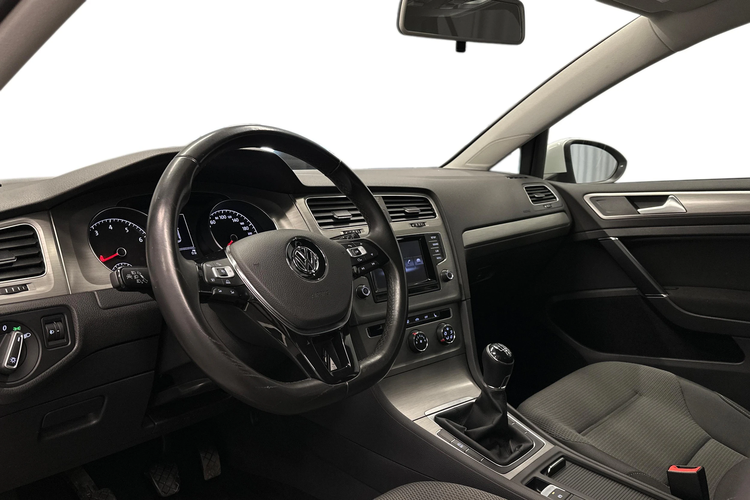 valkoinen Volkswagen Golf 2014 kuva 8.