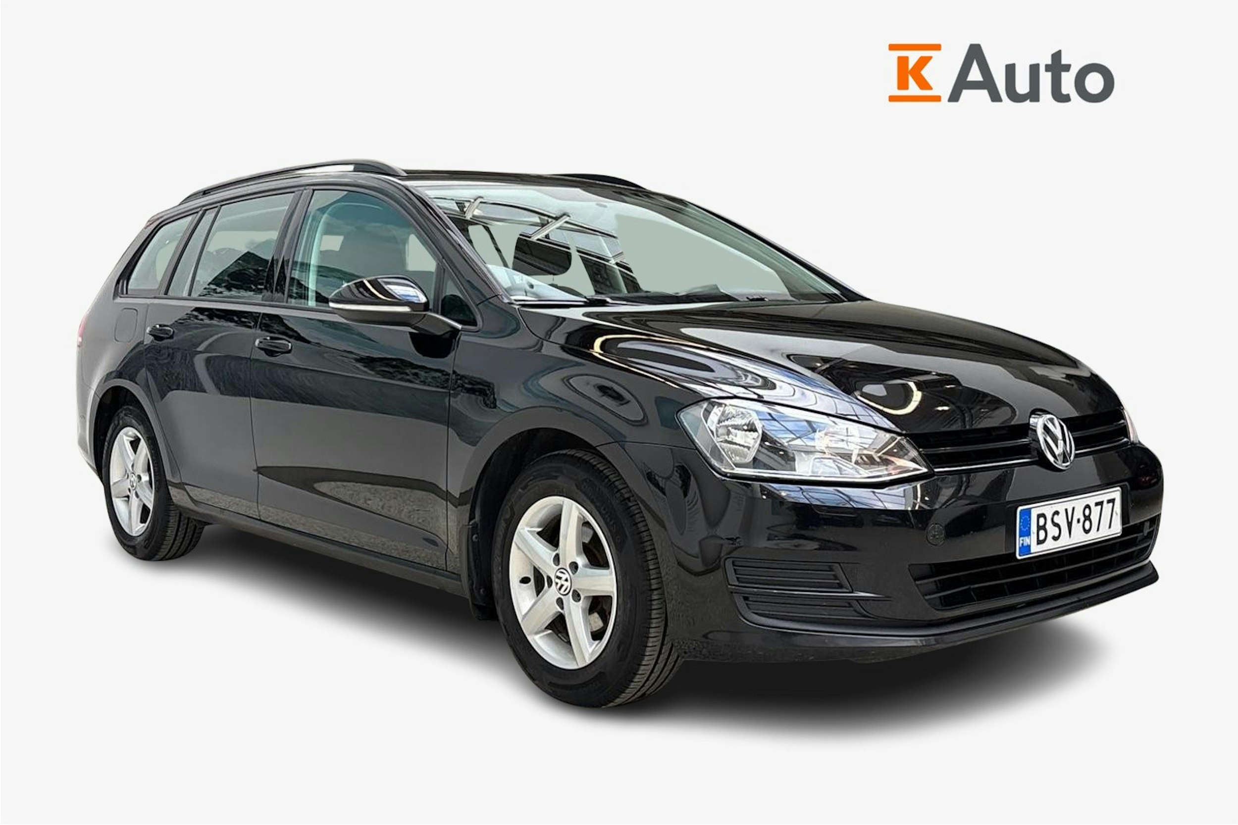 Musta Volkswagen GOLF 2015 kuva 1.