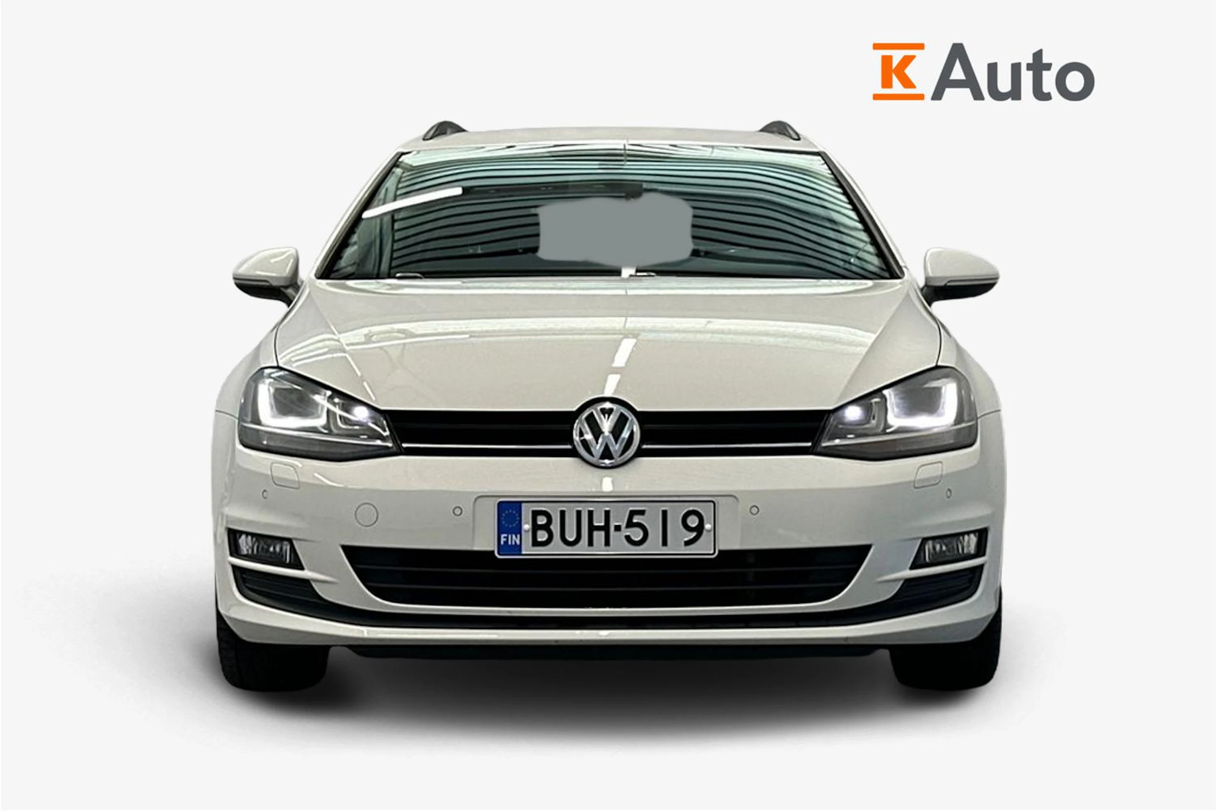 Valkoinen Volkswagen GOLF 2015 kuva 4.