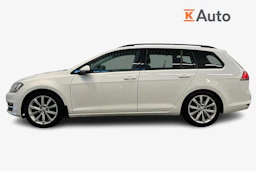 Valkoinen Volkswagen GOLF 2015 kuva 5.