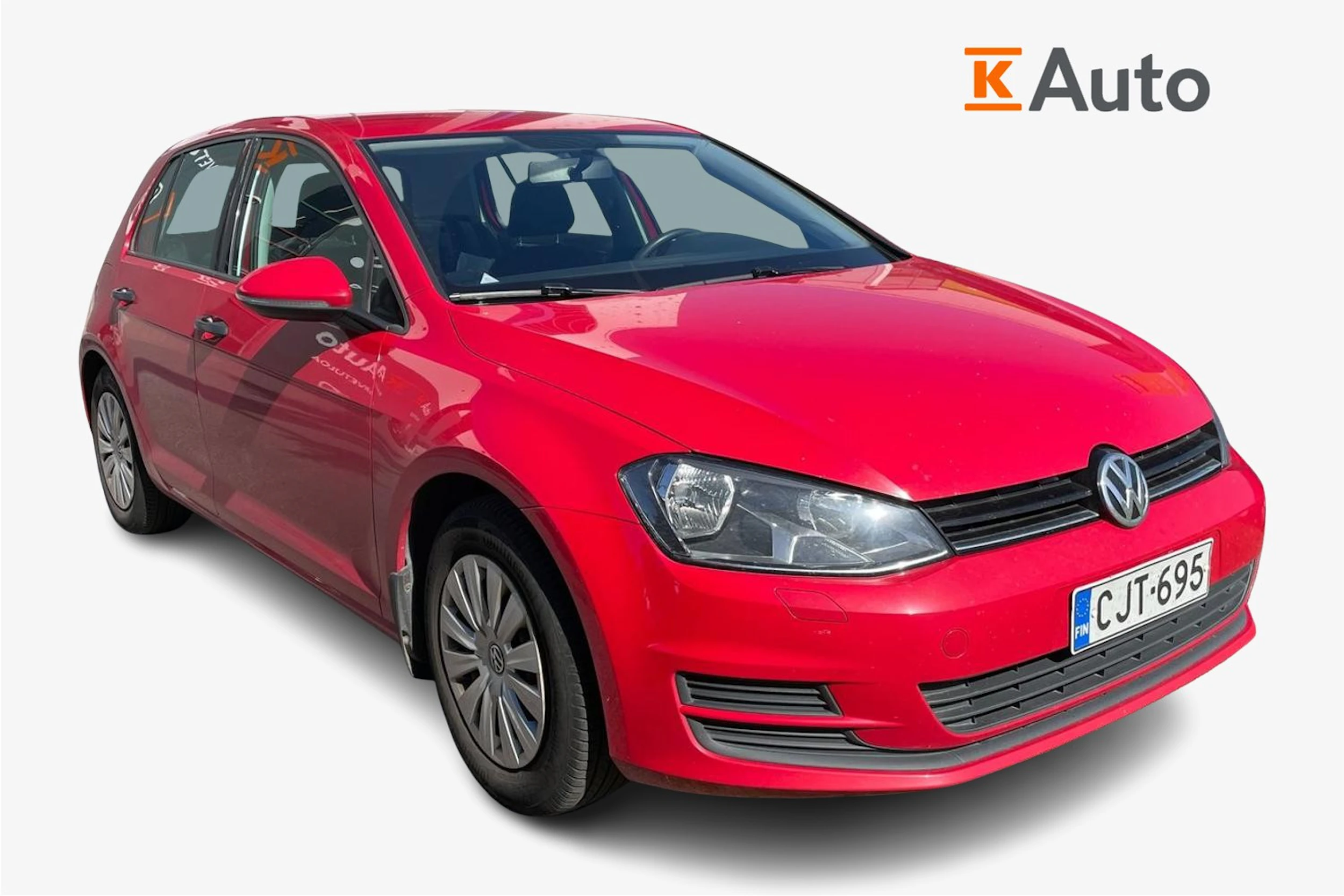 punainen Volkswagen Golf 2015 kuva 1.