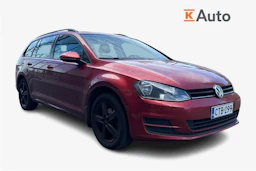 punainen Volkswagen Golf 2015 kuva 1.