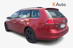 punainen Volkswagen Golf 2015 kuva 2.
