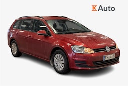 punainen Volkswagen Golf 2015 kuva 1.