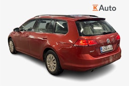 punainen Volkswagen Golf 2015 kuva 2.