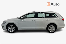 Valkoinen Volkswagen GOLF 2015 kuva 5.