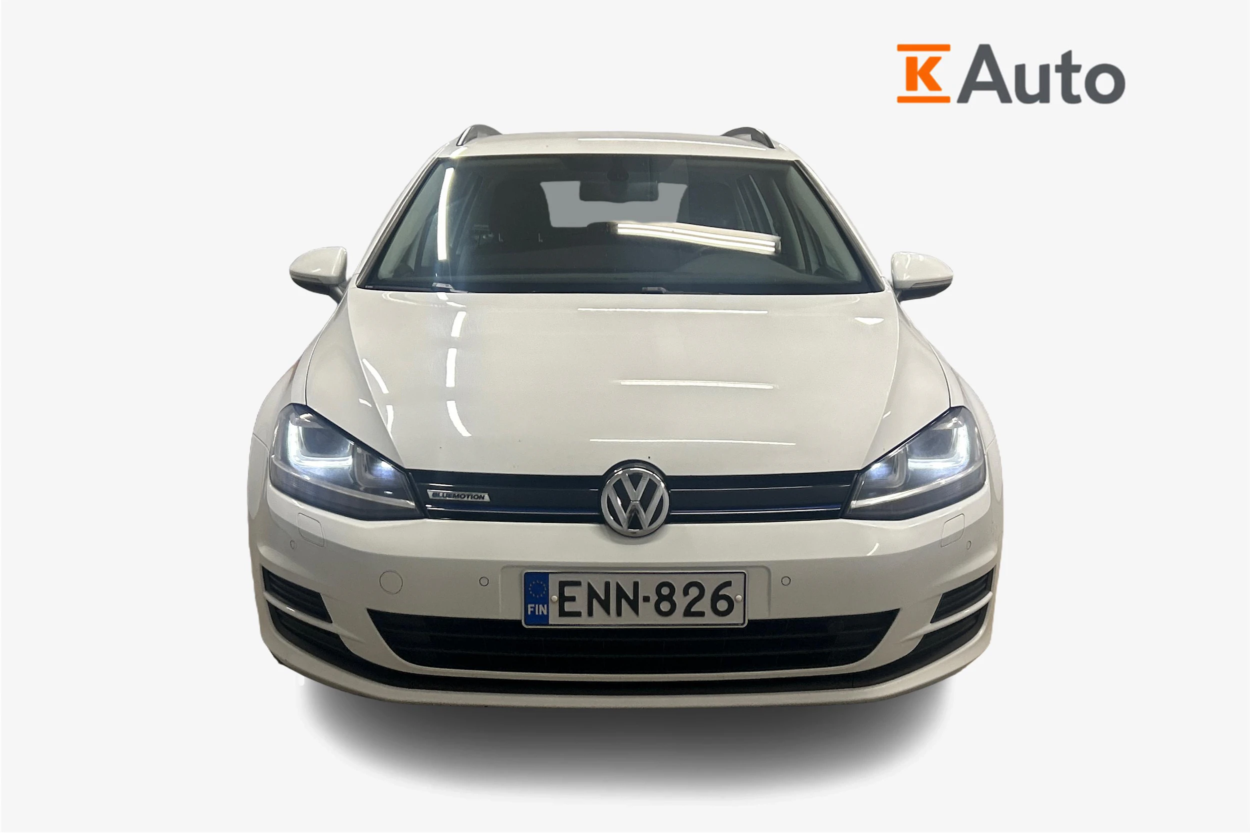 Valkoinen Volkswagen GOLF 2015 kuva 4.