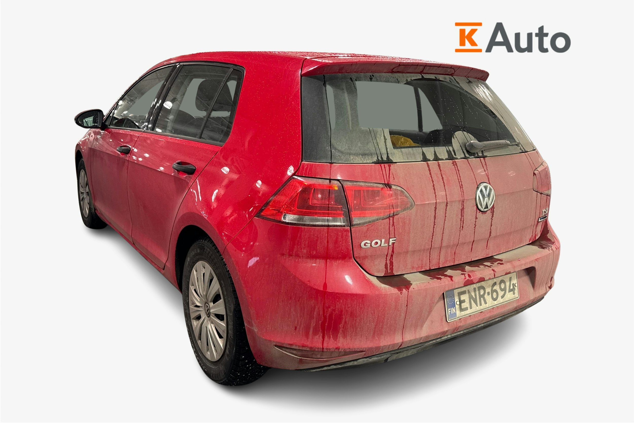Punainen Volkswagen GOLF 2015 kuva 2.