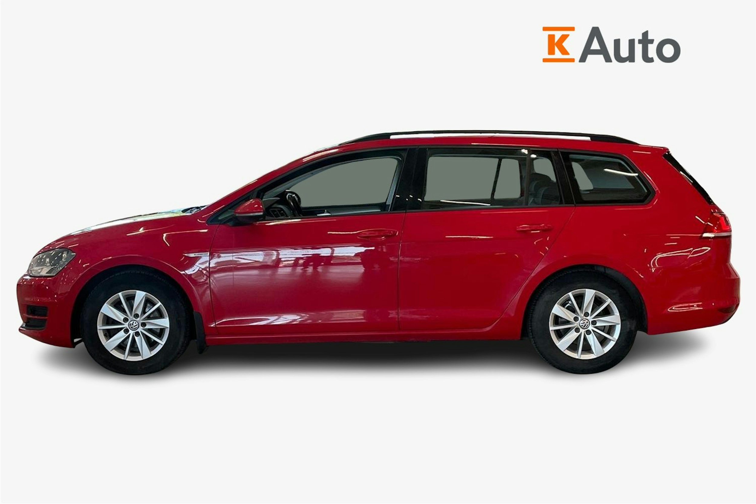 punainen Volkswagen Golf 2015 kuva 5.