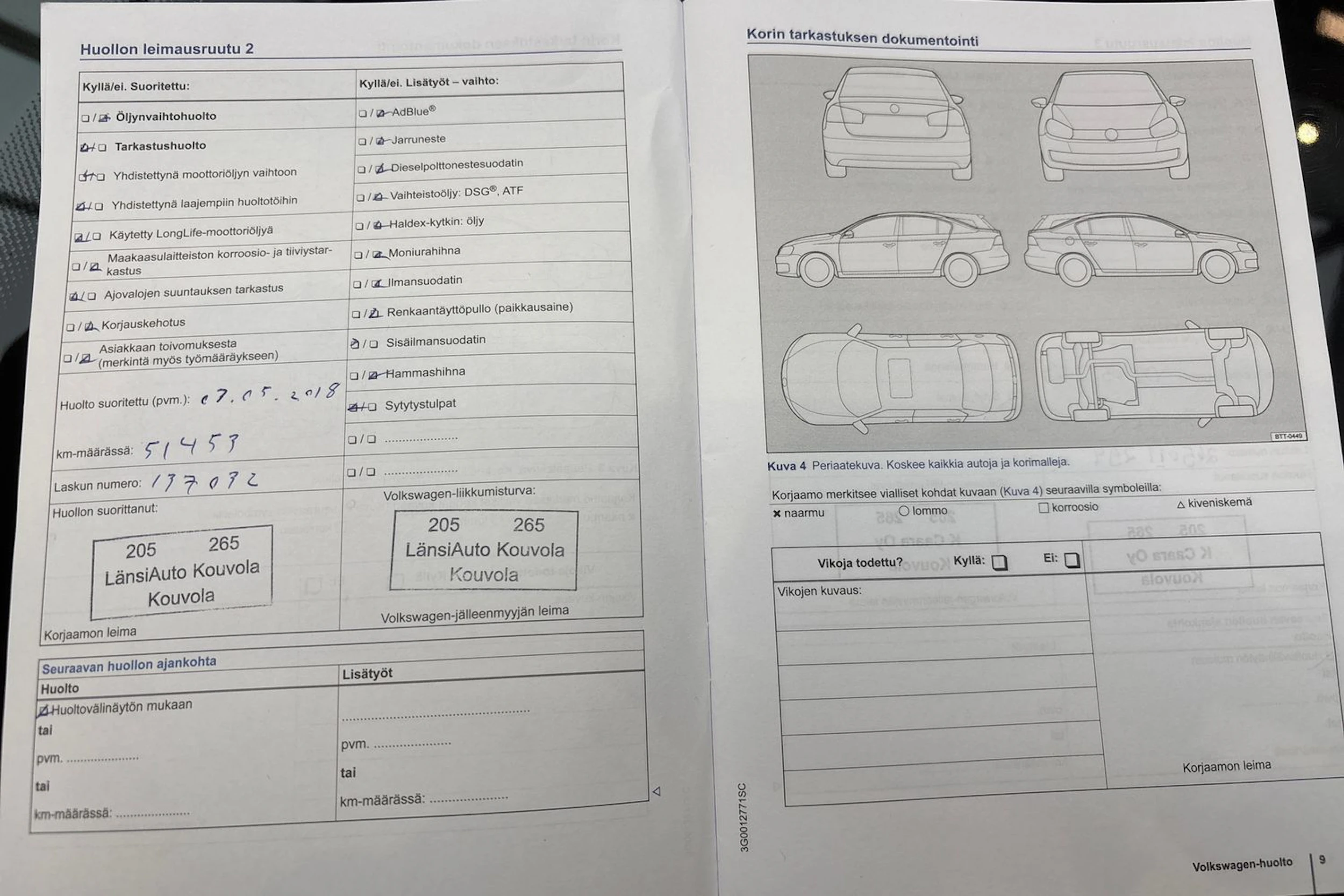 Musta Volkswagen GOLF 2016 kuva 25.