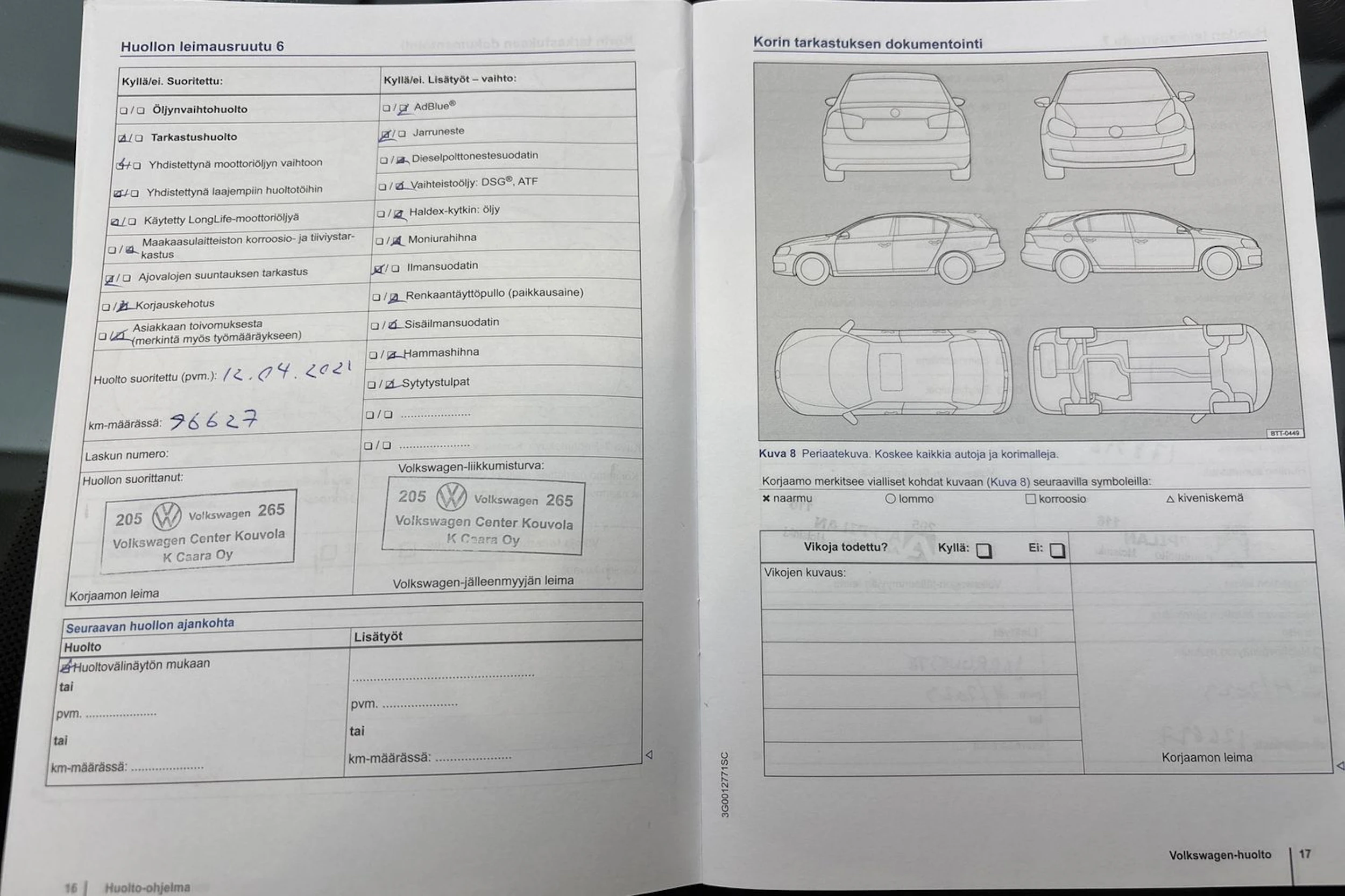 Musta Volkswagen GOLF 2016 kuva 29.