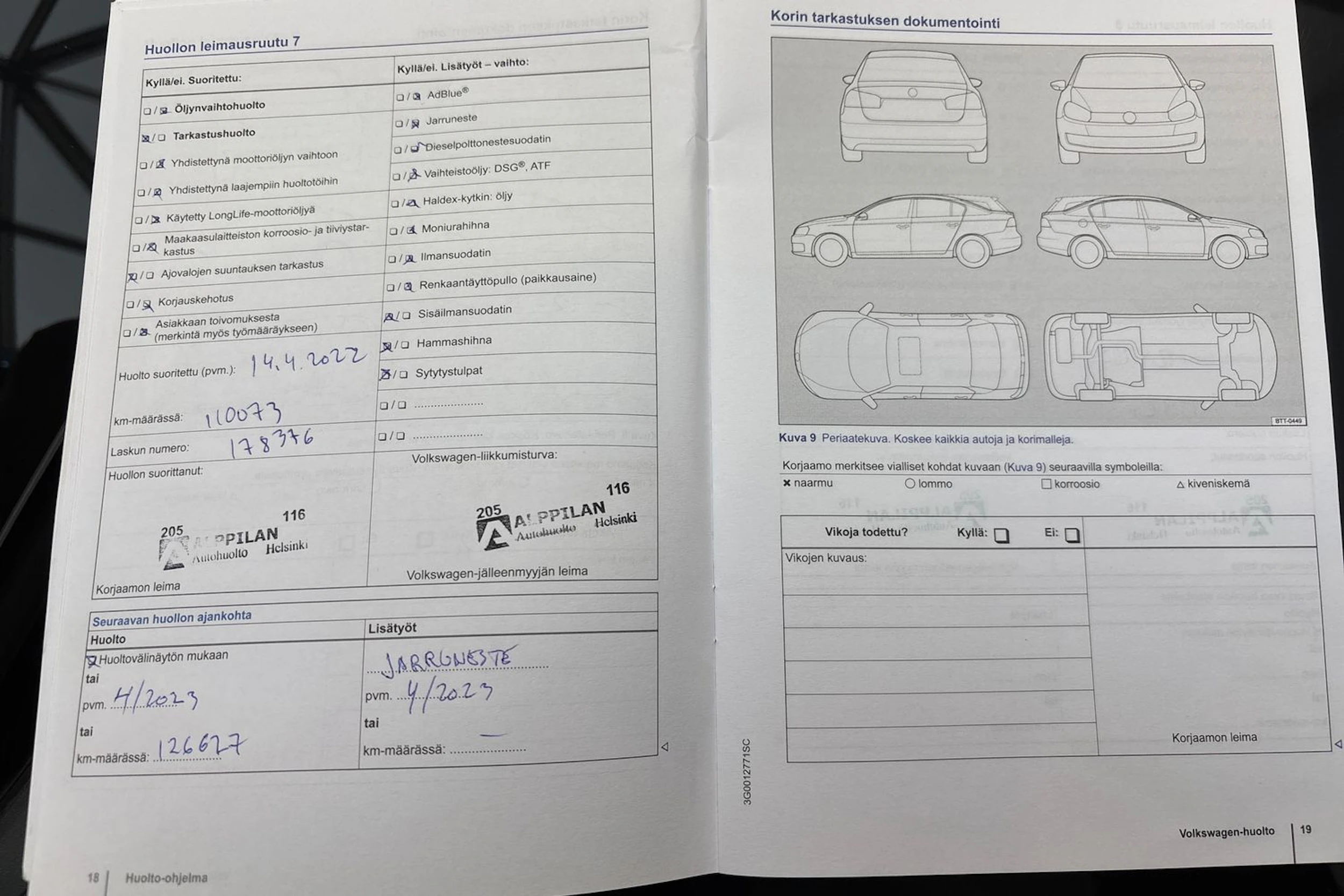 Musta Volkswagen GOLF 2016 kuva 30.