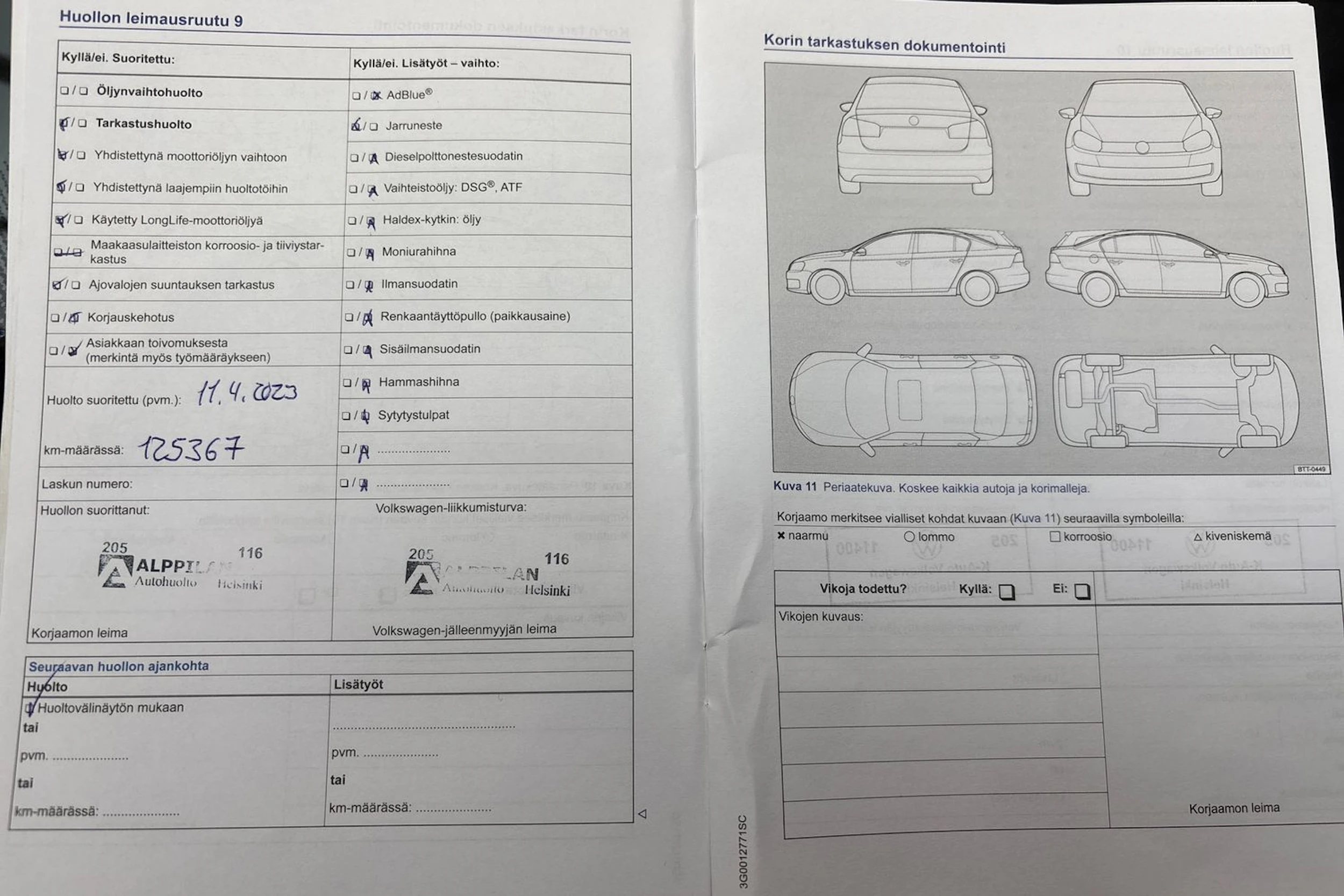 Musta Volkswagen GOLF 2016 kuva 32.
