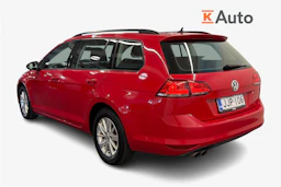 punainen Volkswagen Golf 2015 kuva 2.