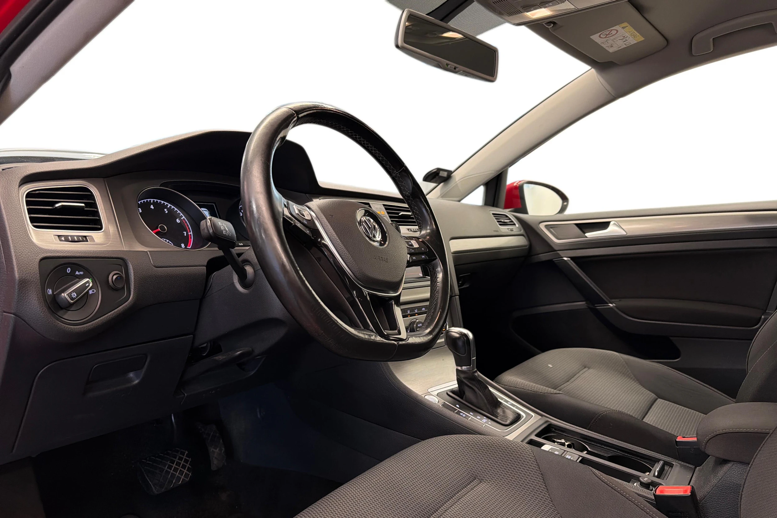 punainen Volkswagen Golf 2015 kuva 6.