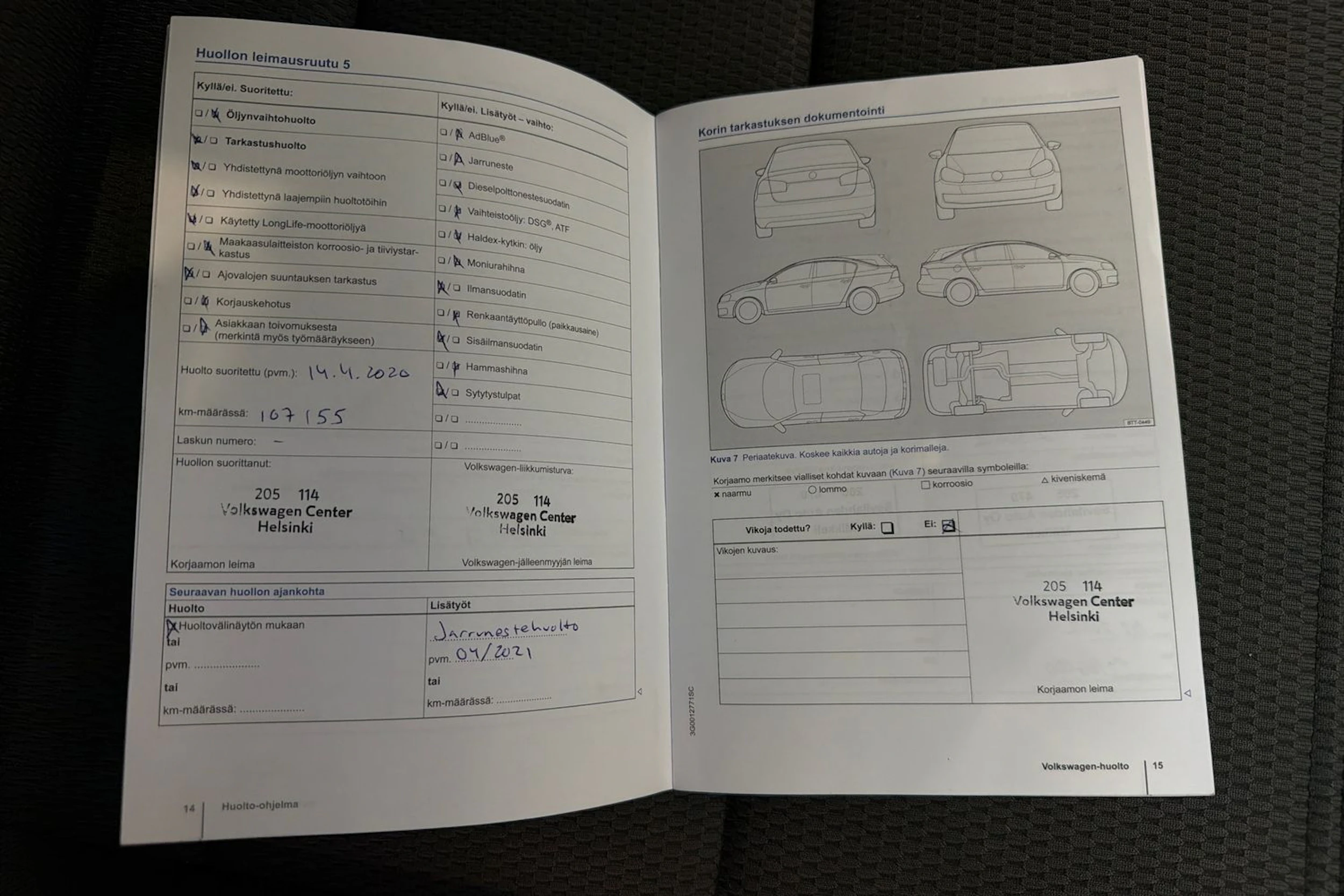 Hopea Volkswagen GOLF 2015 kuva 44.