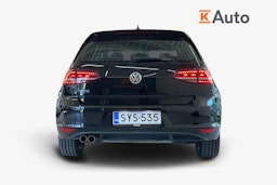 Musta Volkswagen GOLF 2015 kuva 3.