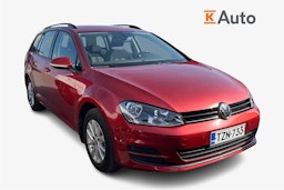 punainen Volkswagen Golf 2015 kuva 1.