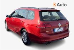 punainen Volkswagen Golf 2015 kuva 2.