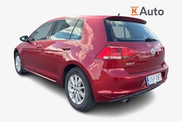 Punainen Volkswagen GOLF 2015 kuva 2.