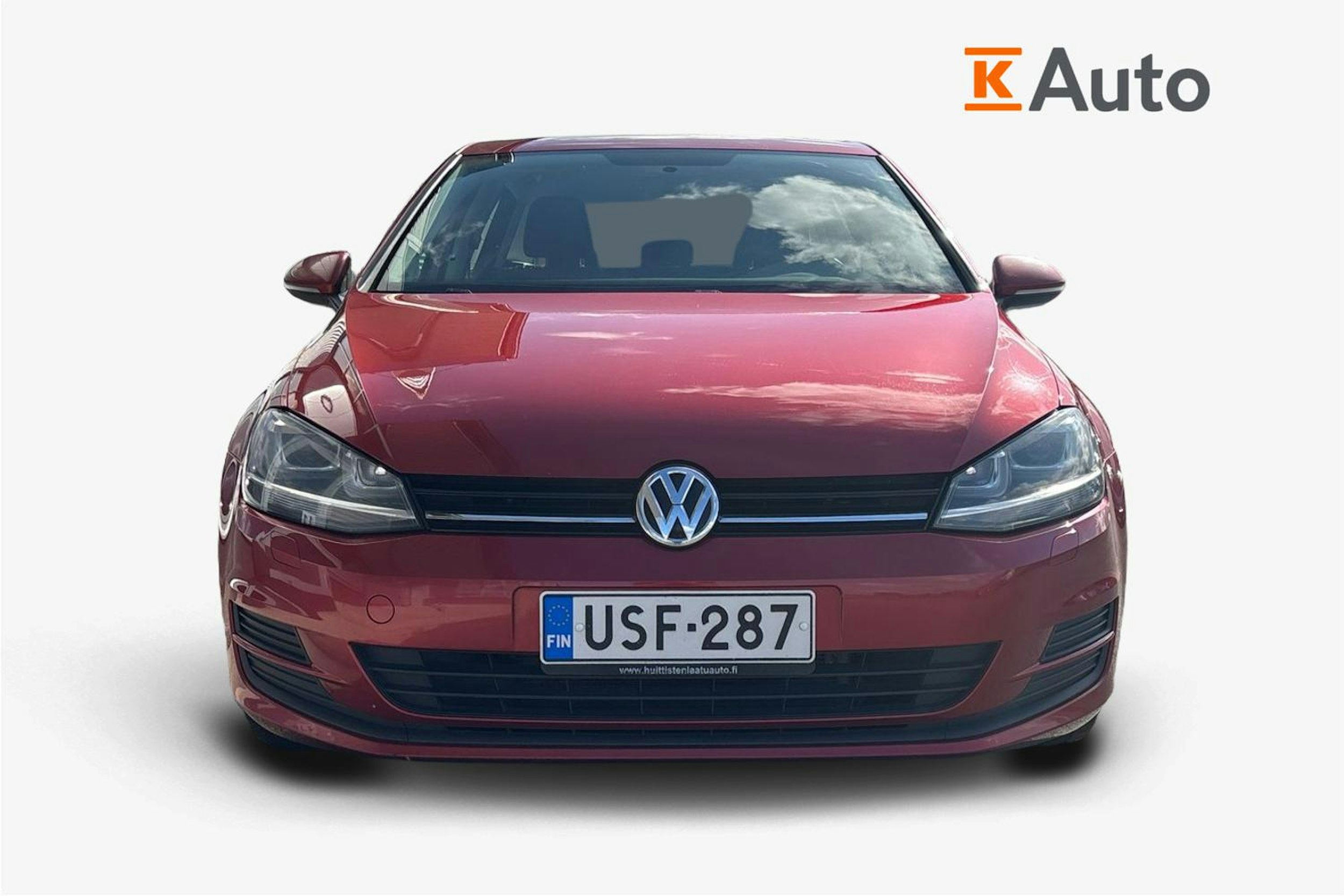 Punainen Volkswagen GOLF 2015 kuva 5.