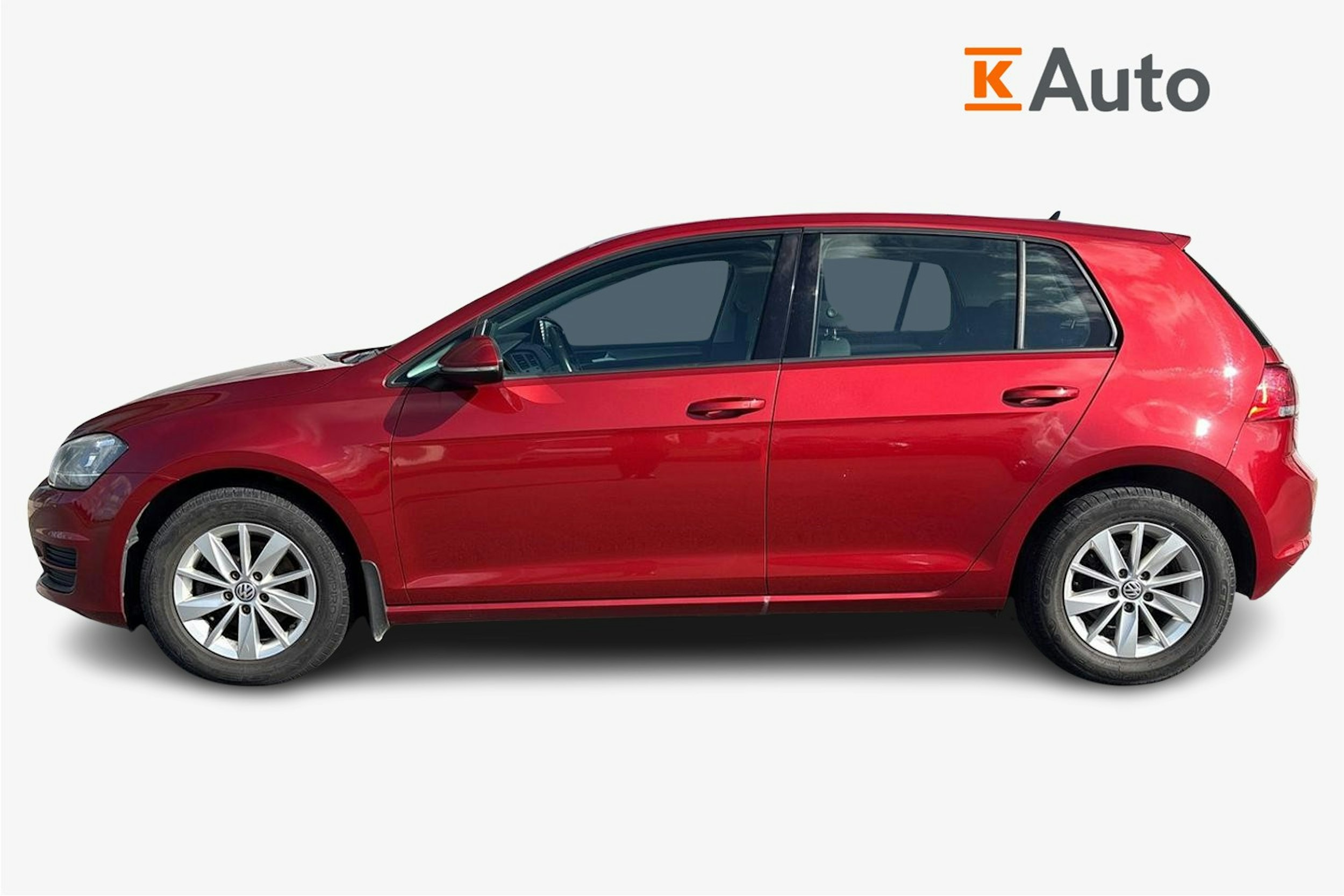 Punainen Volkswagen GOLF 2015 kuva 6.