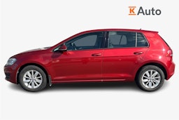 Punainen Volkswagen GOLF 2015 kuva 6.