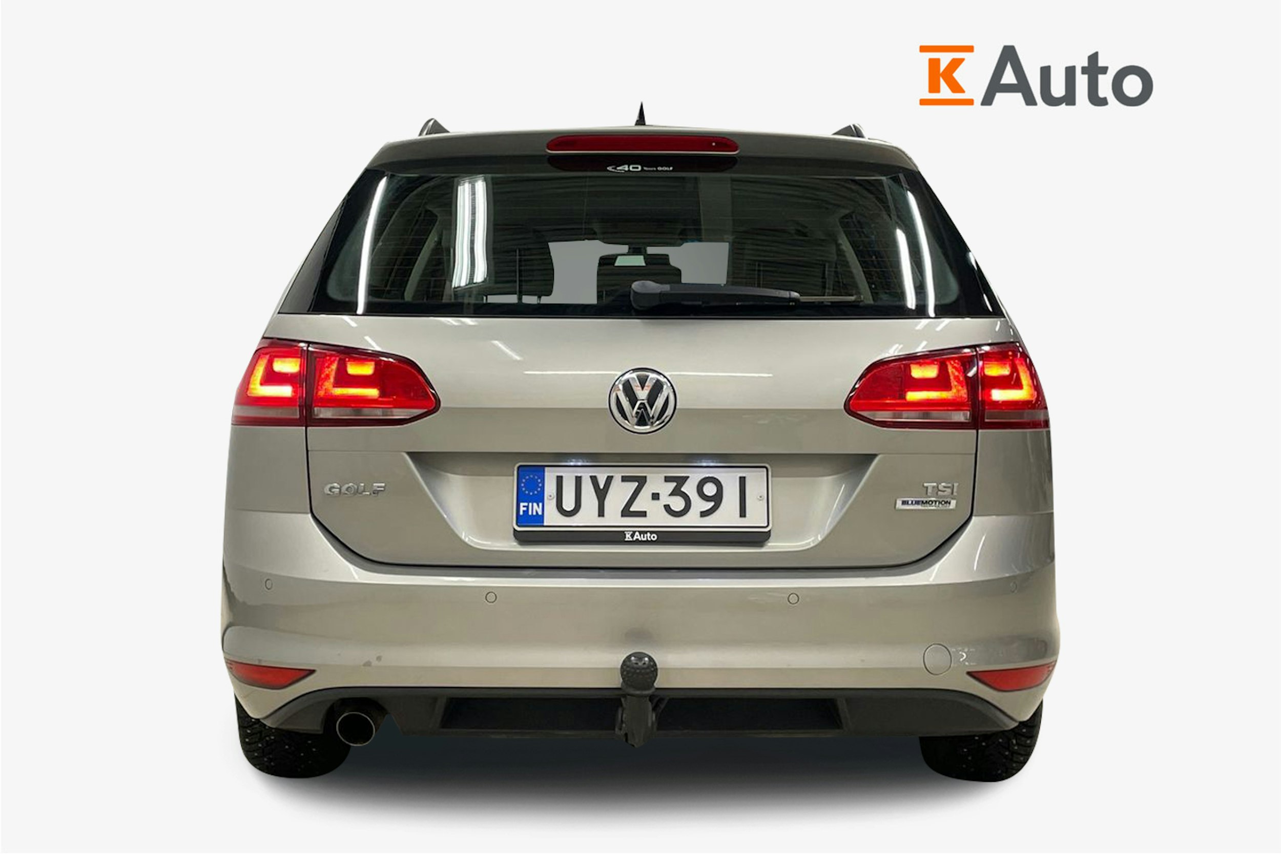 Harmaa Volkswagen GOLF 2015 kuva 3.