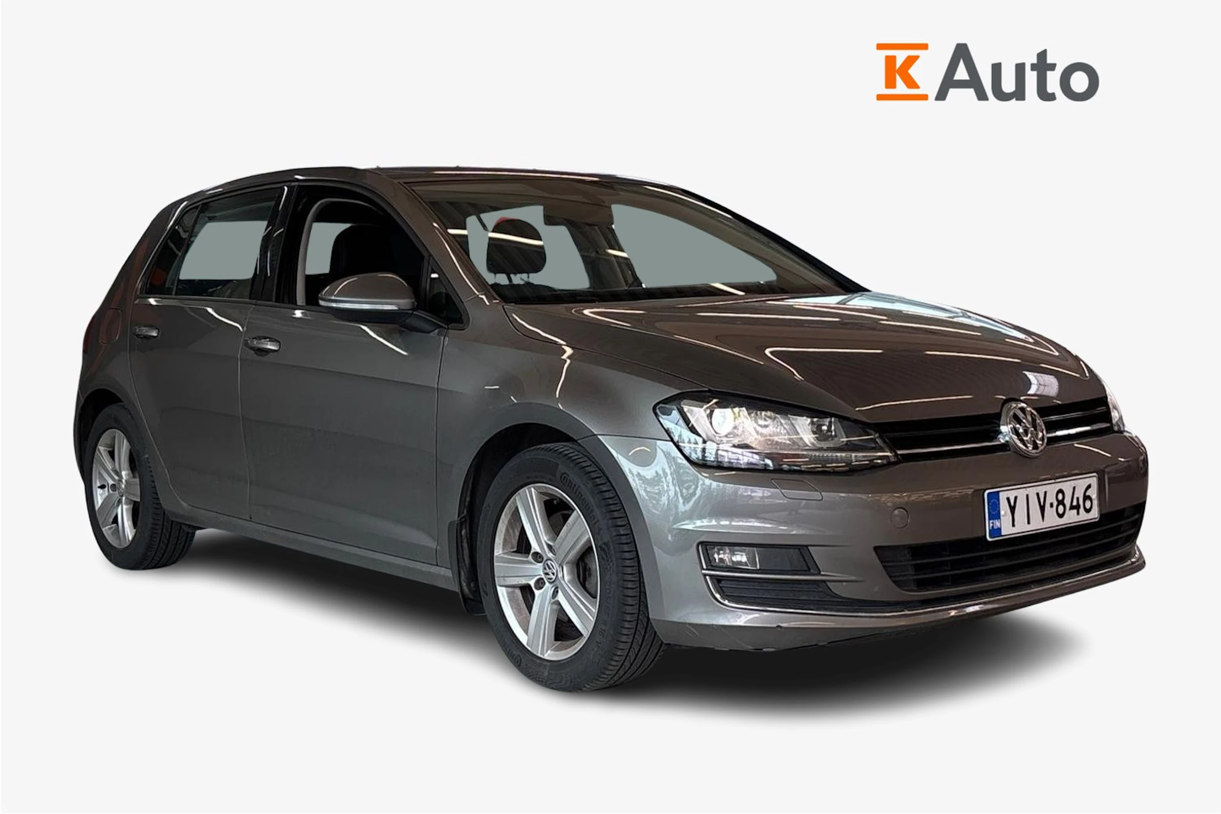 Harmaa Volkswagen GOLF 2015 kuva 1.