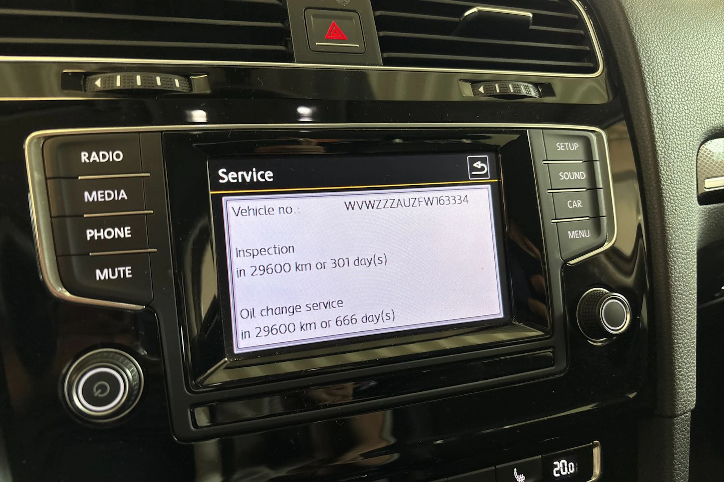 Harmaa Volkswagen GOLF 2015 kuva 6.