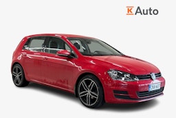 punainen Volkswagen Golf 2015 kuva 1.