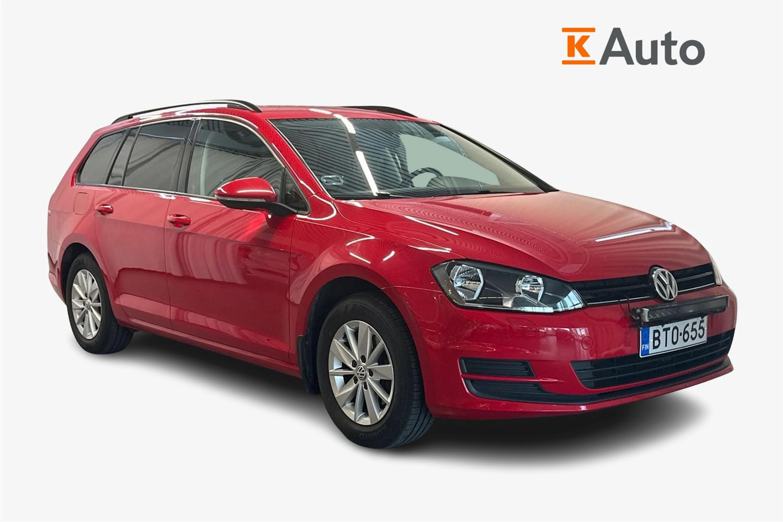 punainen Volkswagen Golf 2016 kuva 1.