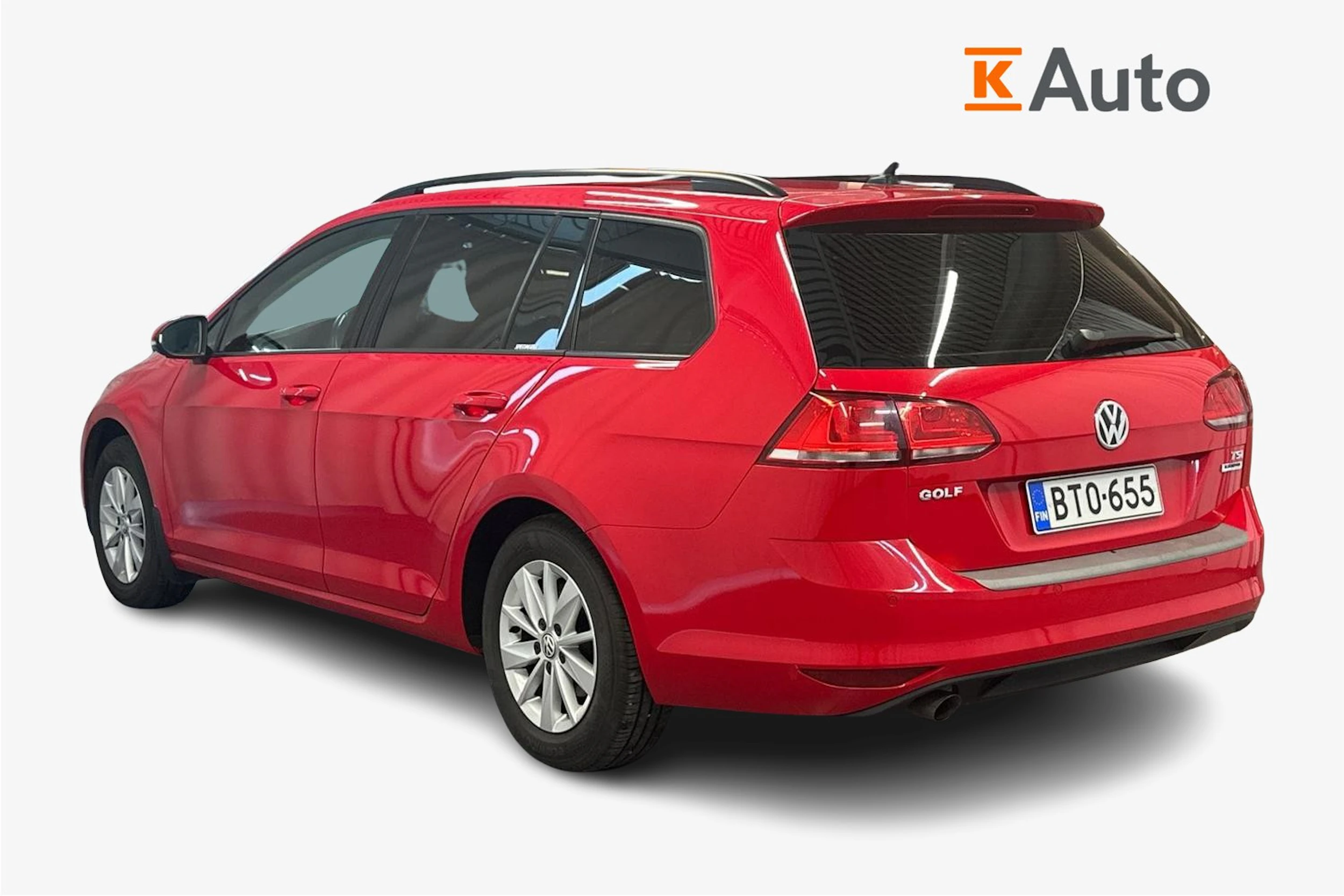 punainen Volkswagen Golf 2016 kuva 2.