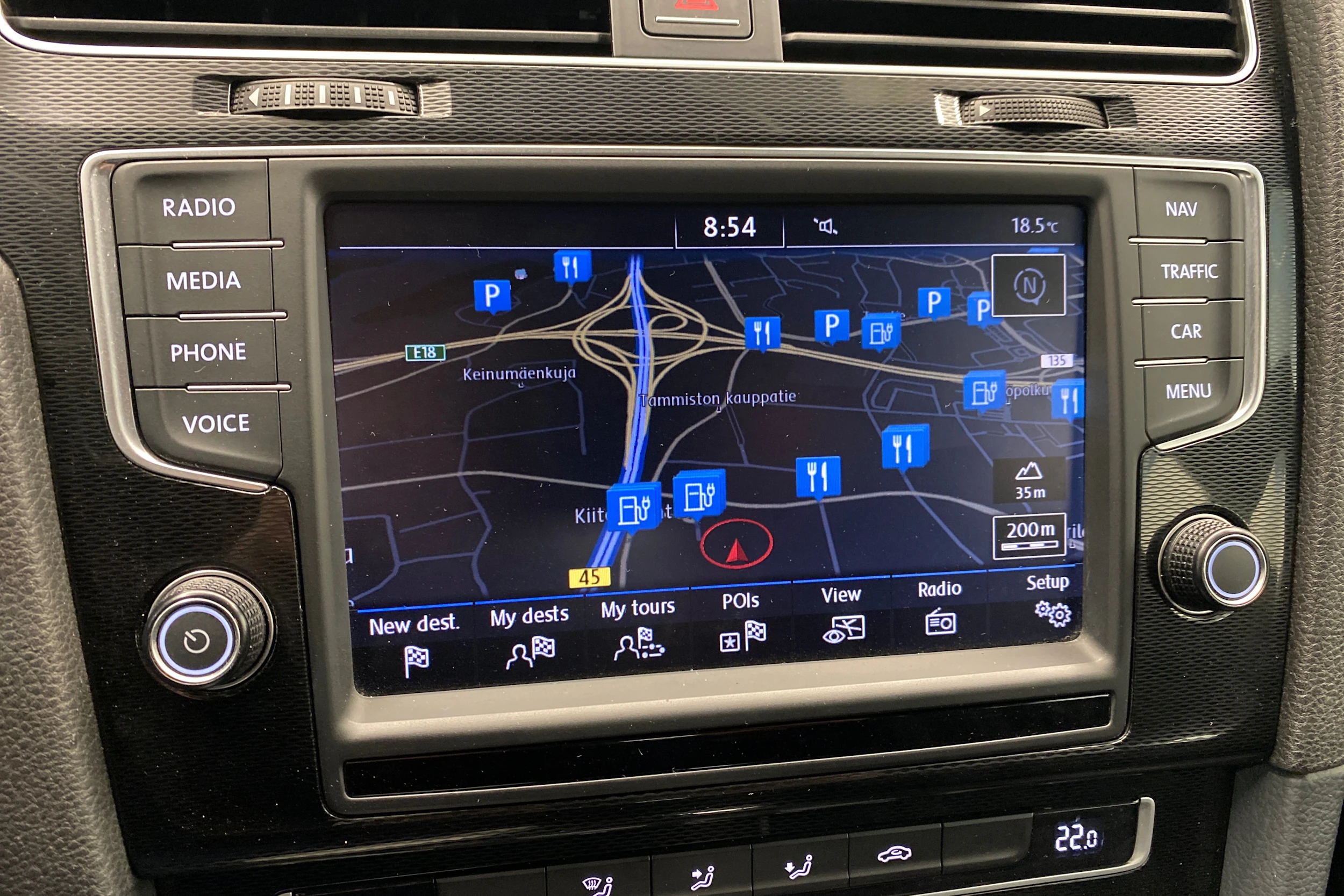 valkoinen Volkswagen Golf 2016 kuva 19.