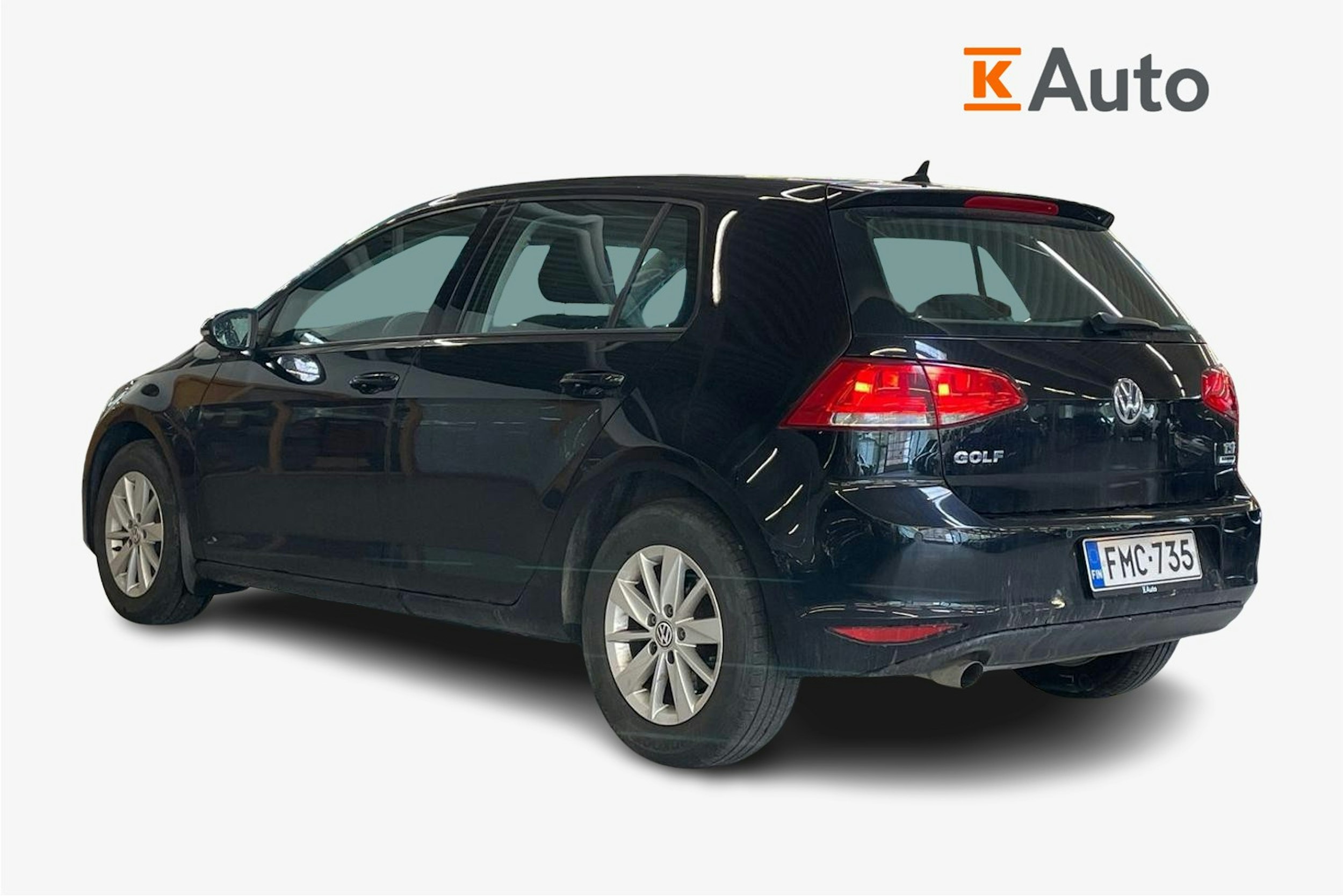musta Volkswagen Golf 2016 kuva 2.