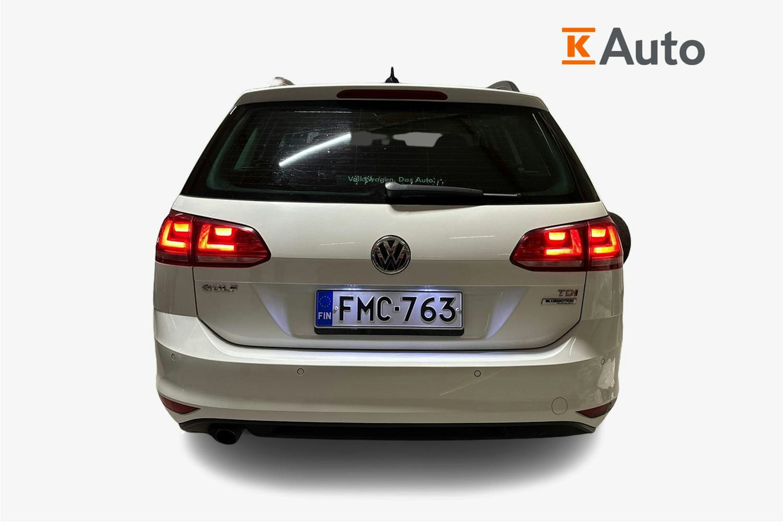 Valkoinen Volkswagen GOLF 2016 kuva 3.